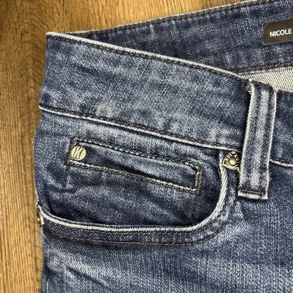 Kut from the Kloth Jeans Women Size 14 Nicole High Rise Flap Pocket Boot Cut - Picture 8 of 15